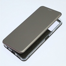 Чехол книжка STYLISH для Realme C30, Realme C30S, Realme Narzo 50i Prime, экокожа, визитница, цвет серебристый Чехол книжка STYLISH для Realme C30, Realme C30S, Realme Narzo 50i Prime, экокожа, визитница, цвет серебристый