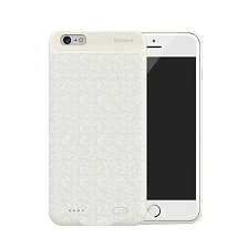 Чехол аккумулятор, Power Bank BASEUS для APPLE iPhone 6, 6 plus, 7300 mAh, цвет белый (уценка) Чехол аккумулятор, Power Bank BASEUS для APPLE iPhone 6, 6 plus, 7300 mAh, цвет белый (уценка)