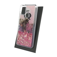 Чехол накладка TransFusion для SAMSUNG Galaxy A21S (SM-A217), силикон, переливашка, рисунок super MOM girl MOM.