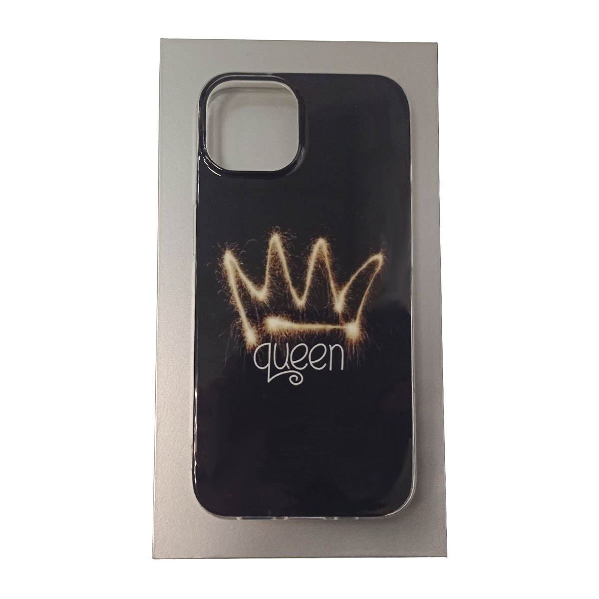 Чехол накладка для APPLE iPhone 13 (6.1), силикон, рисунок Queen Чехол накладка для APPLE iPhone 13 (6.1), силикон, рисунок Queen