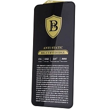 Защитное антистатическое стекло BACAS OG ESD для Realme C71, Realme C75, цвет окантовки черный