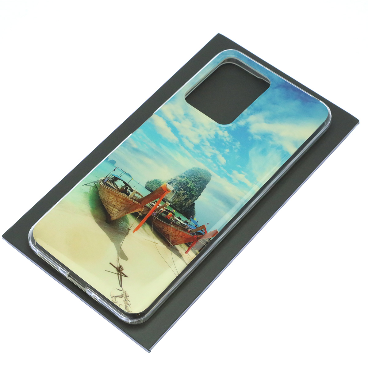 Чехол накладка для XIAOMI Redmi Note 12 4G, силикон, глянцевый, рисунок Пляж Чехол накладка для XIAOMI Redmi Note 12 4G, силикон, глянцевый, рисунок Пляж