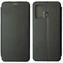 Чехол книжка STYLISH для INFINIX Hot 12 Play, экокожа, визитница, цвет черный Чехол книжка STYLISH для INFINIX Hot 12 Play, экокожа, визитница, цвет черный