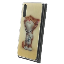 Чехол накладка для SAMSUNG Galaxy A50 (SM-A505), A30s (SM-A307), A50s (SM-A507), силикон, рисунок Кот с стетоскопом Чехол накладка для SAMSUNG Galaxy A50 (SM-A505), A30s (SM-A307), A50s (SM-A507), силикон, рисунок Кот с стетоскопом