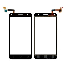Тачскрин Alcatel OT-5010D (Pixi 4) Черный.