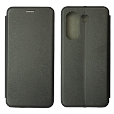 Чехол книжка STYLISH для TECNO Camon 20 4G, TECNO Camon 20 Pro 4G, экокожа, визитница, цвет черный