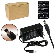 Блок питания Live Power LP98, 24V-3A, штекер 5.5 на 2.5 мм, цвет черный Блок питания Live Power LP98, 24V-3A, штекер 5.5 на 2.5 мм, цвет черный
