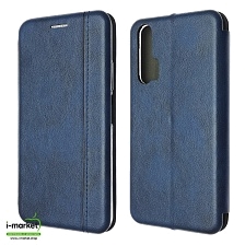 Чехол книжка VINTAGE LiNE для HUAWEI Honor 20 Pro (YAL-L41), экокожа, визитница, цвет темно синий Чехол книжка VINTAGE LiNE для HUAWEI Honor 20 Pro (YAL-L41), экокожа, визитница, цвет темно синий