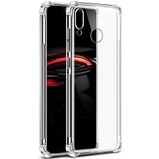 Чехол-накладка King Kong Case для HUAWEI Honor 8X 2018 (JSN-L21), противоударная силиконовая, прозрачная.