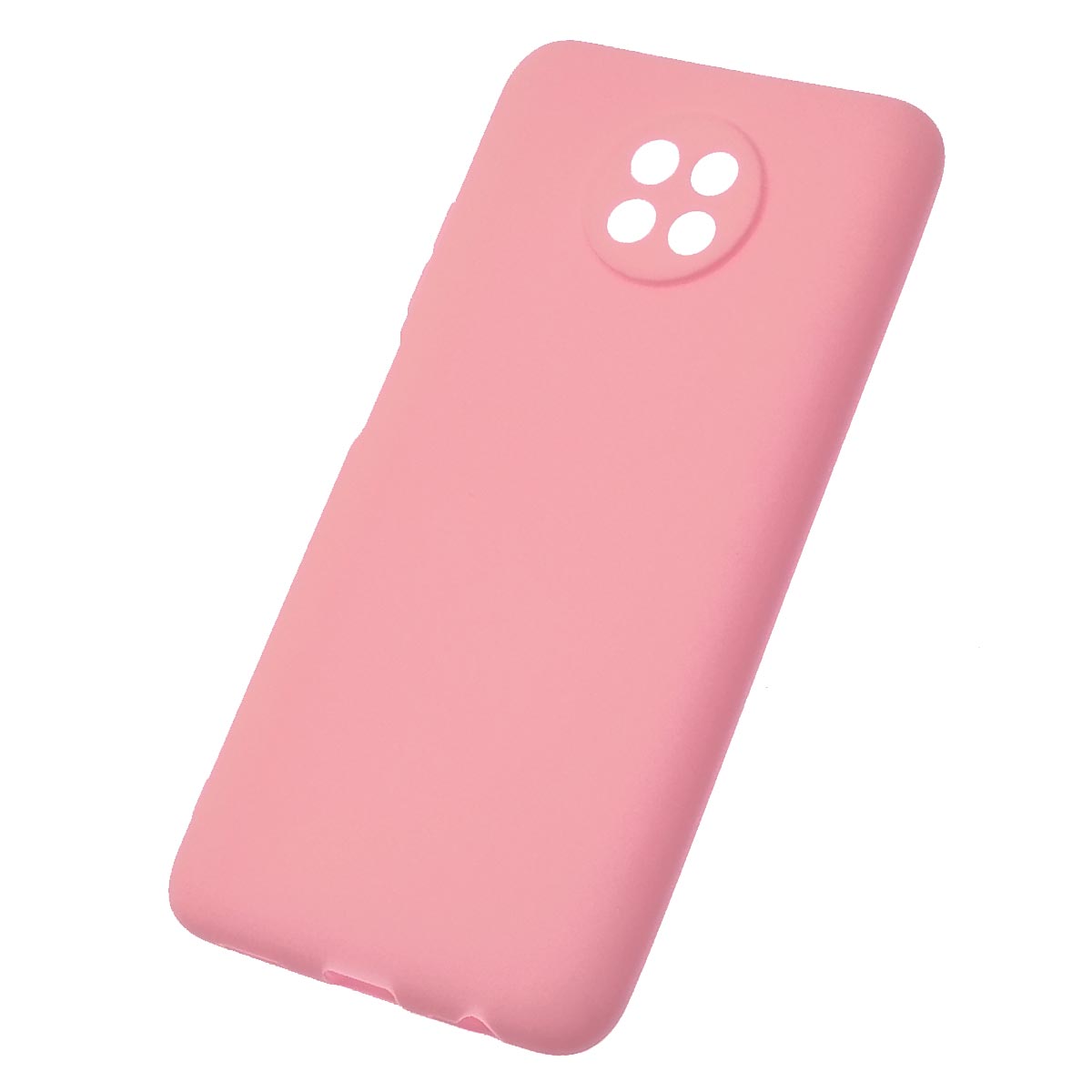 Чехол накладка SOFT TOUCH для XIAOMI Redmi Note 9T, силикон, матовый, цвет розовый Чехол накладка SOFT TOUCH для XIAOMI Redmi Note 9T, силикон, матовый, цвет розовый