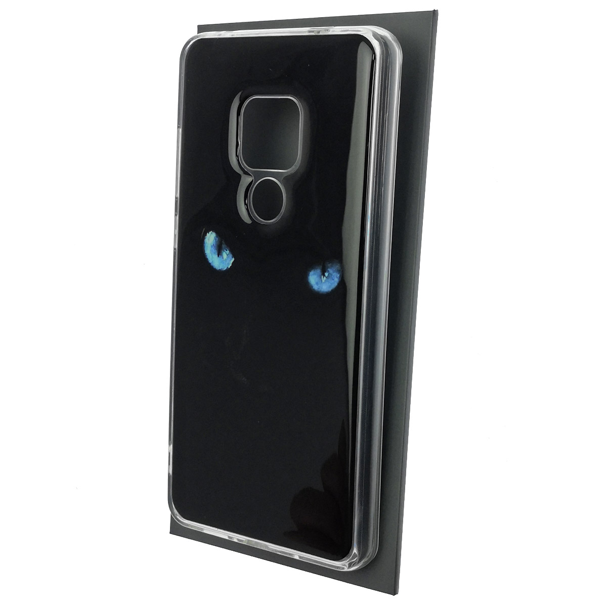 Чехол накладка для HUAWEI Mate 20, силикон, глянцевый, рисунок Глаза пантеры