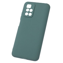 Чехол накладка SOFT TOUCH для XIAOMI Redmi 10 (2021), Redmi 10 (2022), защита камеры, силикон, матовый, цвет хвойный