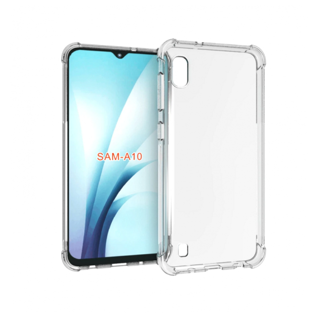 Чехол накладка King Kong Case для SAMSUNG Galaxy A10 (SM-A105), Galaxy M10 силикон, противоударный, цвет прозрачный Чехол накладка King Kong Case для SAMSUNG Galaxy A10 (SM-A105), Galaxy M10 силикон, противоударный, цвет прозрачный