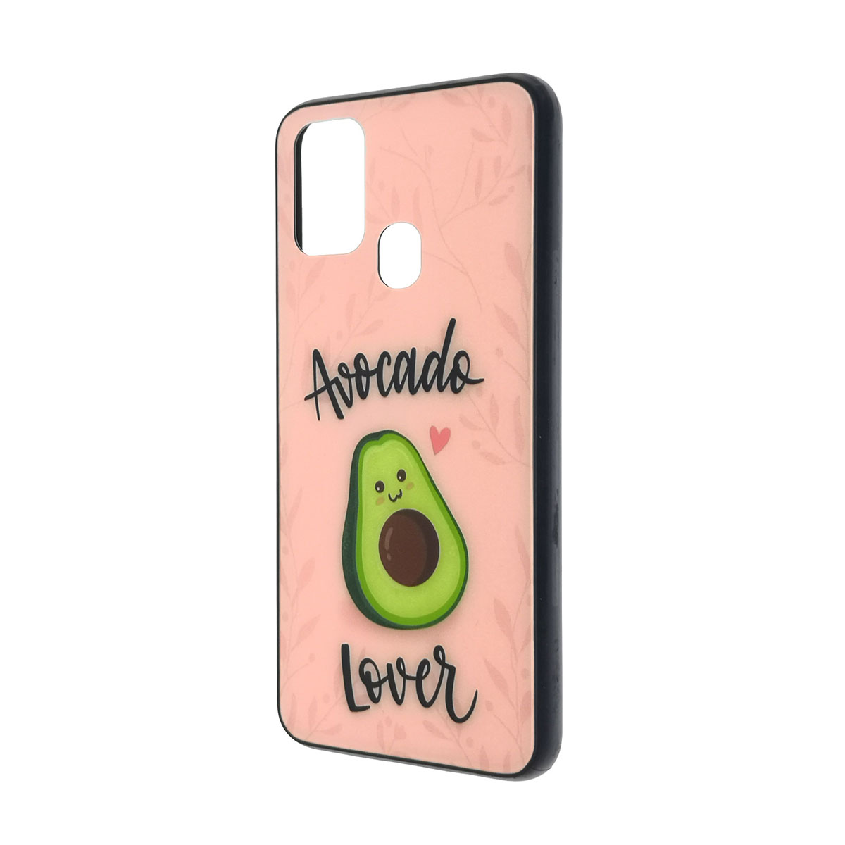 Чехол накладка для SAMSUNG Galaxy M31 (SM-M315), силикон, стекло, рисунок AVOCADO Lover.