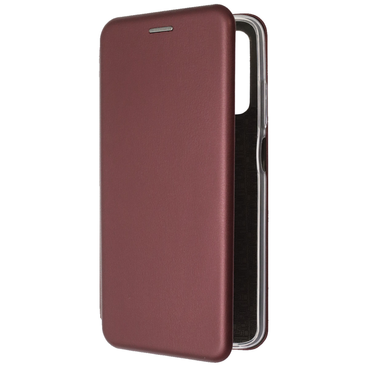 Чехол книжка STYLISH для XIAOMI Redmi 10 (2021), Redmi 10 (2022), экокожа, визитница, цвет бордовый
