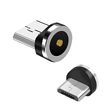 Насадка, коннектор для Micro USB к магнитному зарядному кабелю Насадка, коннектор для Micro USB к магнитному зарядному кабелю