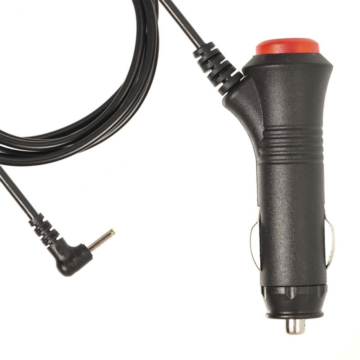 АЗУ (Автомобильное зарядное устройство) LP8 25 на радар-детектор (2.5*0.7), 12V-2A, длина 3.5 м, цвет черный