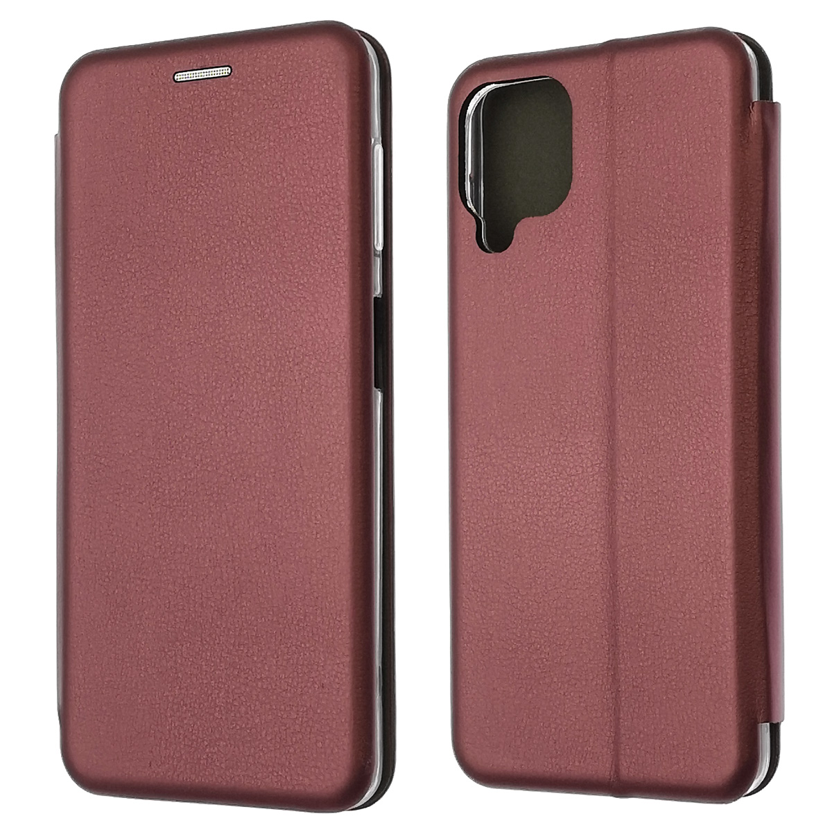Чехол книжка STYLISH для SAMSUNG Galaxy A22 4G (SM-A225F), M22 (SM-M225F), M32 (SM-M325F), экокожа, визитница, цвет бордовый Чехол книжка STYLISH для SAMSUNG Galaxy A22 4G (SM-A225F), M22 (SM-M225F), M32 (SM-M325F), экокожа, визитница, цвет бордовый