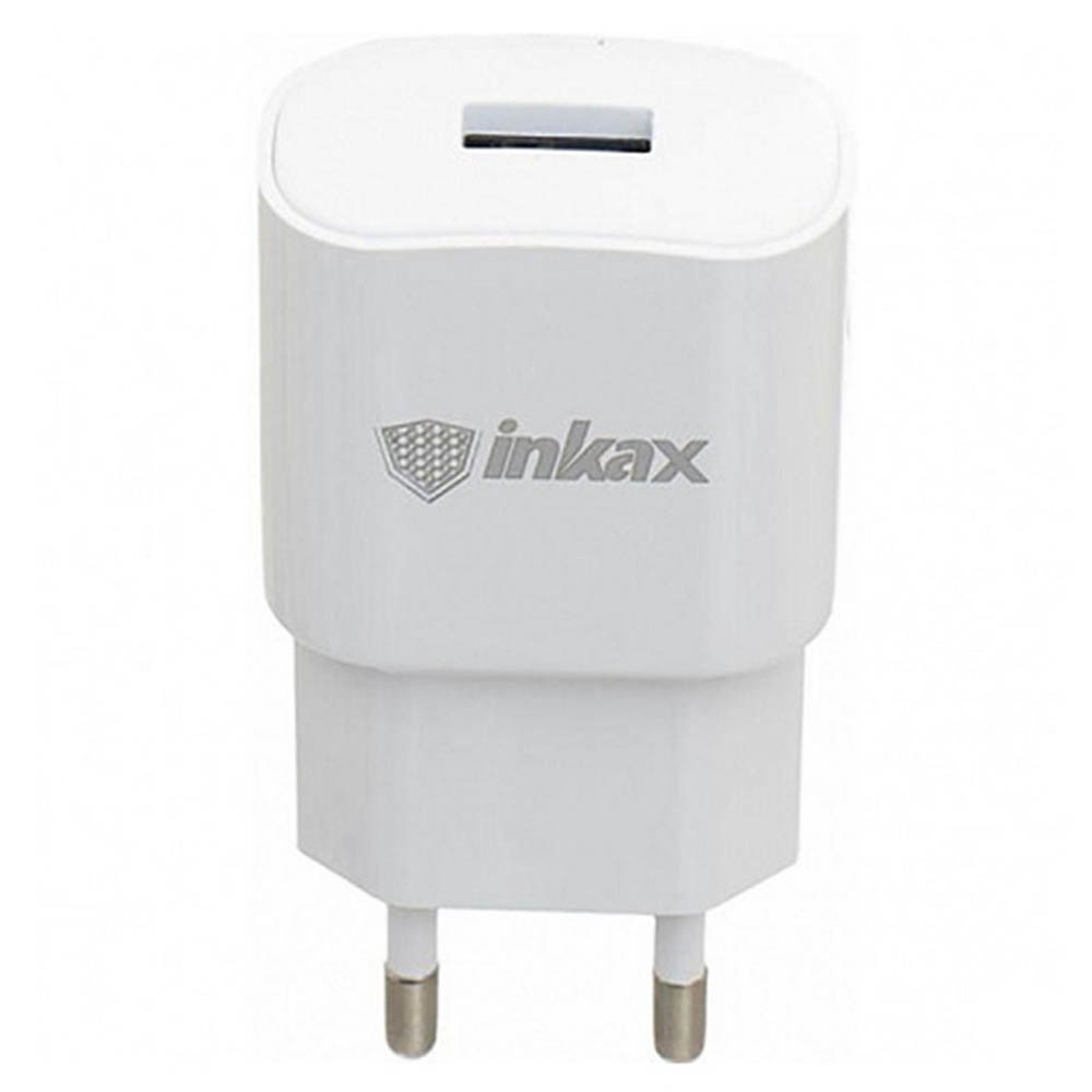 СЗУ (сетевое зарядное устройство) Inkax CD-27, 5V - 2.1, цвет белый