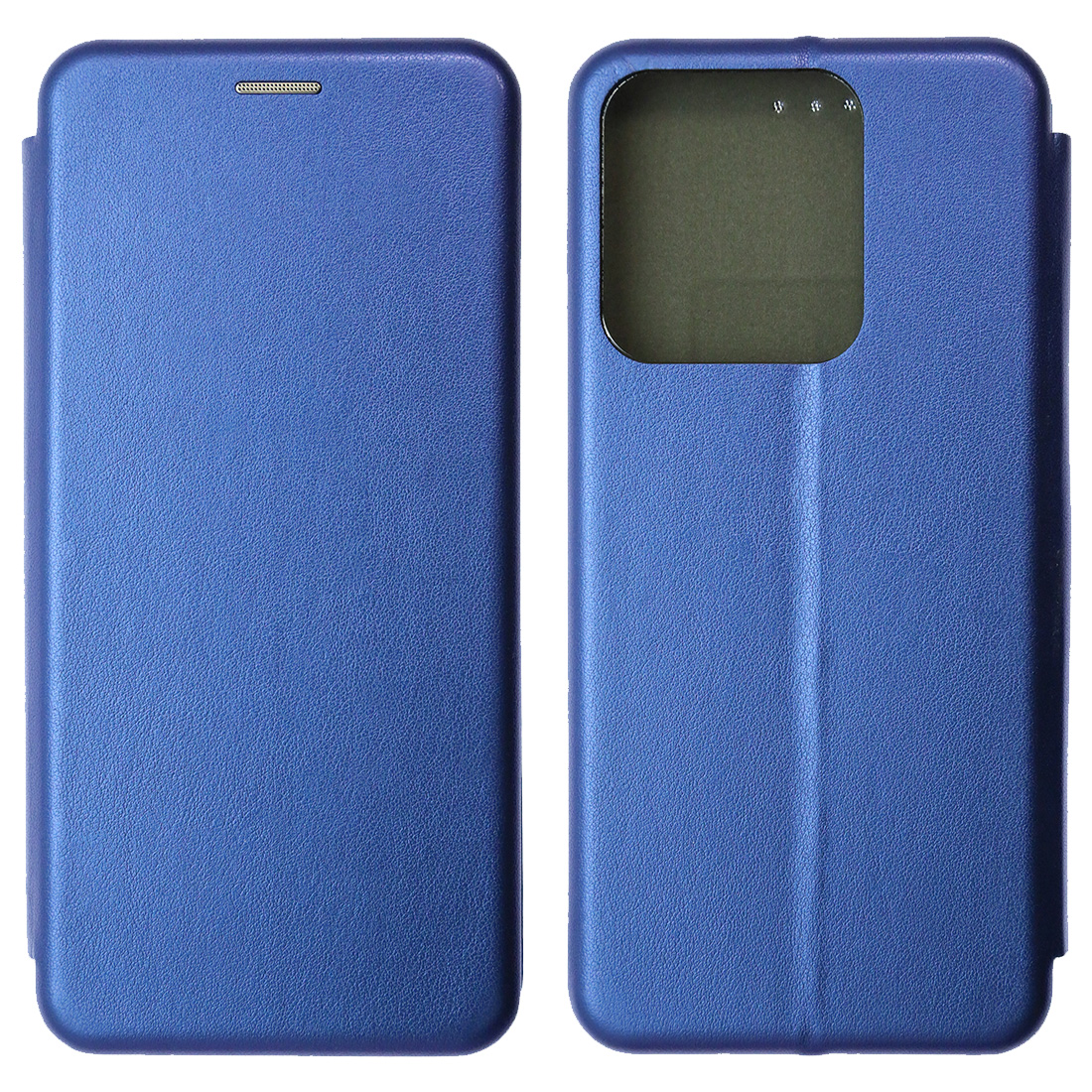Чехол книжка STYLISH для TECNO Spark Go 2022, TECNO Spark 8C, Spark 9, экокожа, визитница, цвет синий Чехол книжка STYLISH для TECNO Spark Go 2022, TECNO Spark 8C, Spark 9, экокожа, визитница, цвет синий