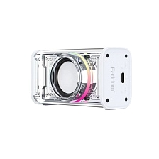 Портативная колонка Earldom ET-A31, Bluetooth, AUX, RGB подсветка, цвет прозрачно белый (распродажа -50%)