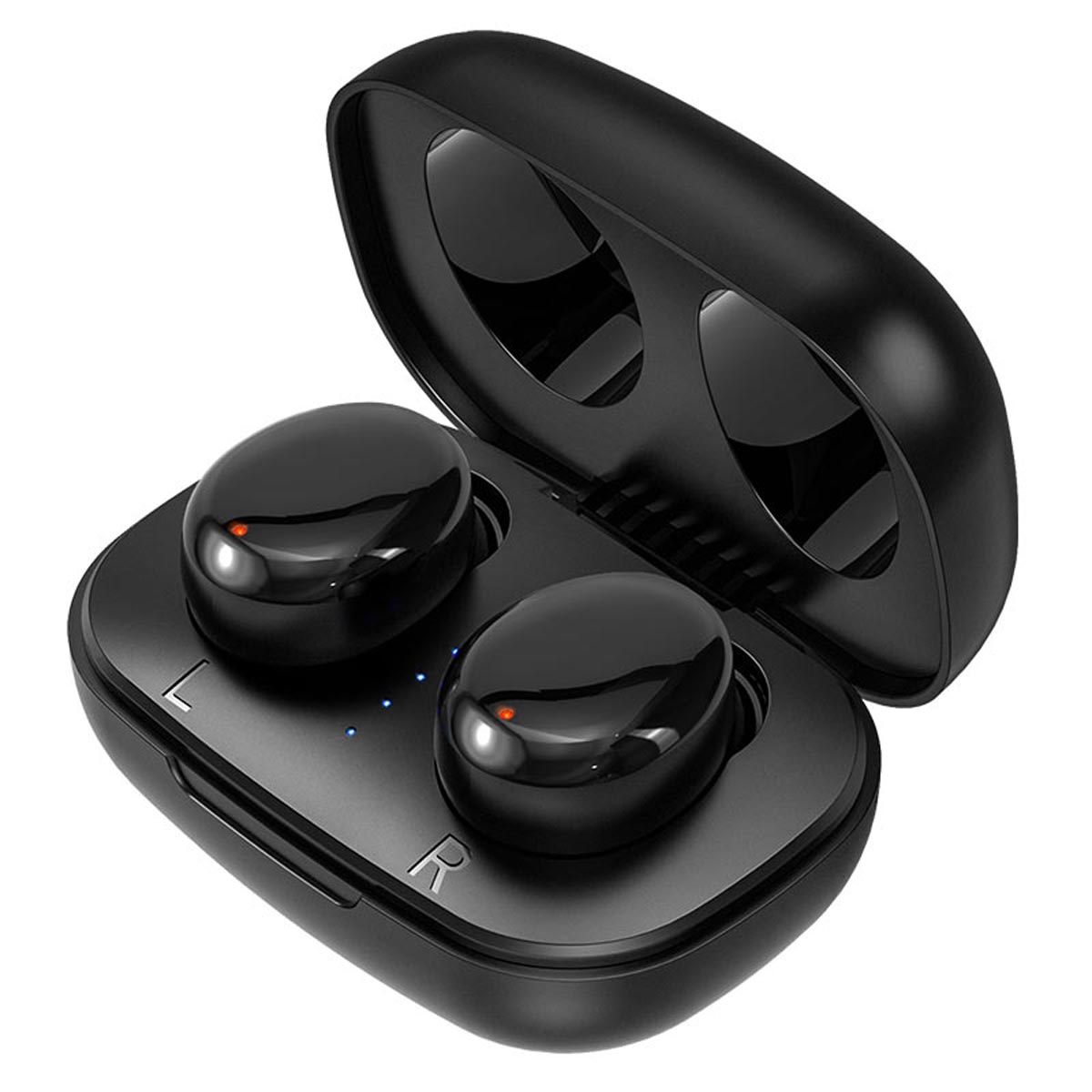 Гарнитура (наушники с микрофоном) беспроводная, BOROFONE BE35 Agreeable TWS, Bluetooth 5.0, цвет черный