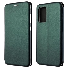 Чехол книжка STYLISH для SAMSUNG Galaxy A52 (SM-A525), экокожа, визитница, цвет темно зеленый Чехол книжка STYLISH для SAMSUNG Galaxy A52 (SM-A525), экокожа, визитница, цвет темно зеленый