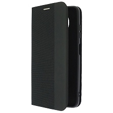 Чехол книжка MESH для XIAOMI POCO X3, POCO X3 Pro, текстиль, силикон, бархат, визитница, цвет черный Чехол книжка MESH для XIAOMI POCO X3, POCO X3 Pro, текстиль, силикон, бархат, визитница, цвет черный