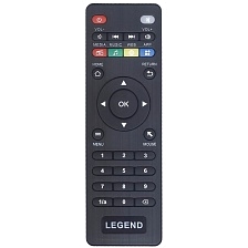 Пульт ДУ для ТВ приставки LEGEND RST-B1103HD, цвет черный