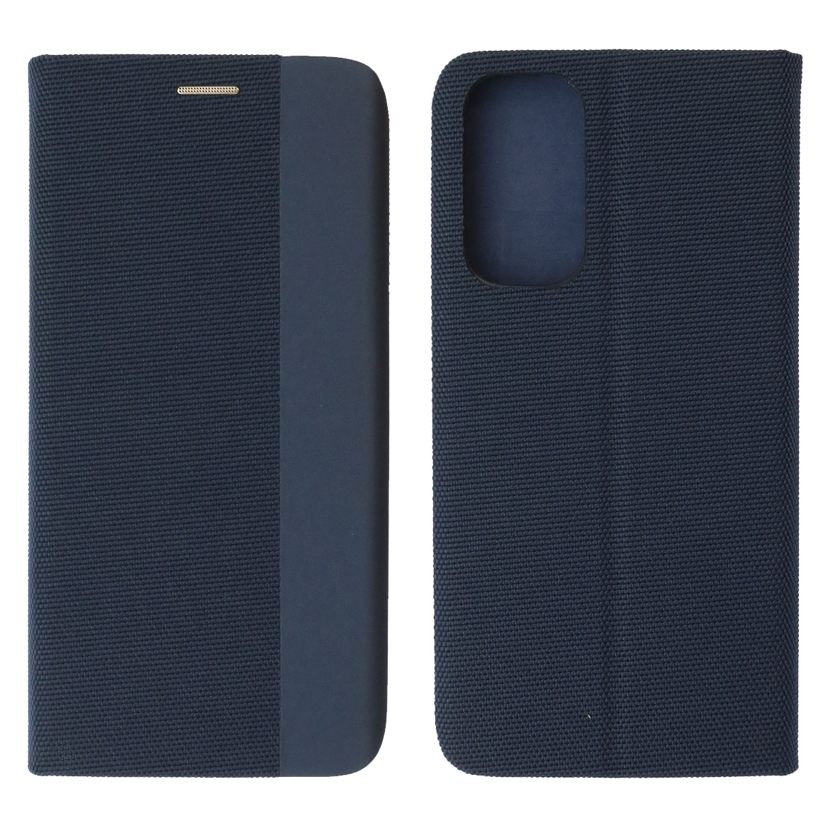 Чехол книжка MESH для XIAOMI Redmi Note 11 4G, Redmi Note 11S, текстиль, силикон, бархат, визитница, цвет темно синий