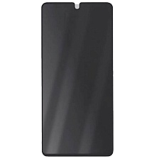 Защитное стекло Антишпион для XIAOMI Redmi 12,  XIAOMI POCO M6 4G, XIAOMI POCO M6 Pro 5G, цвет окантовки черный