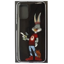 Чехол накладка для XIAOMI Redmi 9T, силикон, рисунок Кролик Чехол накладка для XIAOMI Redmi 9T, силикон, рисунок Кролик