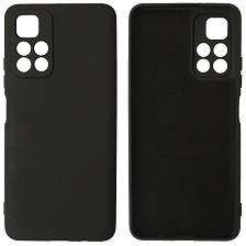 Чехол накладка NANO для XIAOMI Redmi Note 11 5G, Redmi Note 11T 5G, XIAOMI Poco M4 Pro 5G, силикон, бархат, цвет черный