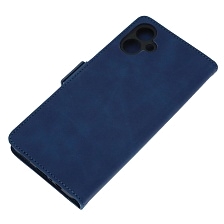 Чехол книжка NICE для SAMSUNG Galaxy A06 4G, защита камеры, экокожа, визитница, цвет темно синий Чехол книжка NICE для SAMSUNG Galaxy A06 4G, защита камеры, экокожа, визитница, цвет темно синий