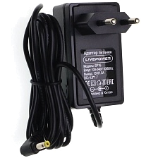Блок питания LIVE-POWER SP 16 для Яндекс Станции Мини, 15V-1.5A, штекер 4.0*1.7 мм, длина 1.8 метра, цвет черный Блок питания LIVE-POWER SP 16 для Яндекс Станции Мини, 15V-1.5A, штекер 4.0*1.7 мм, длина 1.8 метра, цвет черный