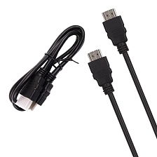 Кабель MRM HDMI-HDMI, длина 1 метр, цвет черный