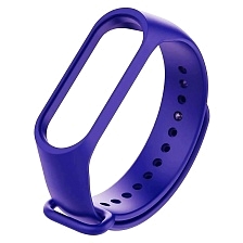 Сменный ремешок для фитнес браслета, смарт часов XIAOMI Mi Band 5, цвет синий. Сменный ремешок для фитнес браслета, смарт часов XIAOMI Mi Band 5, цвет синий.