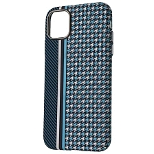 Чехол накладка FreeAir с поддержкой MagSafe для APPLE iPhone 11, пластик, светится в темноте, карбоновый узор 3 Чехол накладка FreeAir с поддержкой MagSafe для APPLE iPhone 11, пластик, светится в темноте, карбоновый узор 3