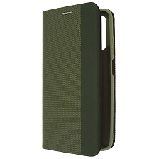 Чехол книжка MESH для XIAOMI Redmi 10 (2021), Redmi 10 (2022), текстиль, силикон, бархат, визитница, цвет зеленый Чехол книжка MESH для XIAOMI Redmi 10 (2021), Redmi 10 (2022), текстиль, силикон, бархат, визитница, цвет зеленый