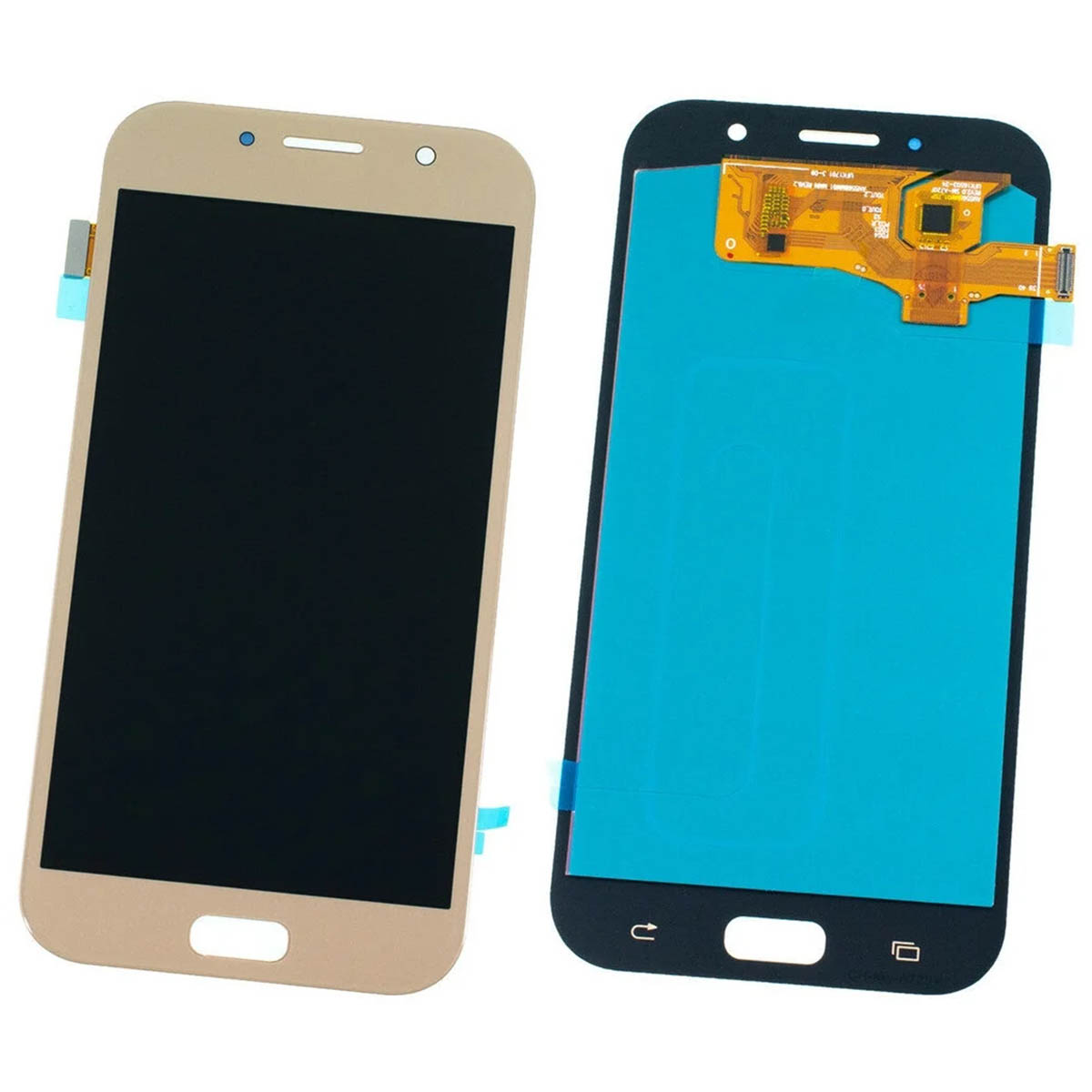 Дисплей в сборе с тачскрином для SAMSUNG Galaxy A7 2017 (A720F), цвет золотистый Дисплей в сборе с тачскрином для SAMSUNG Galaxy A7 2017 (A720F), цвет золотистый