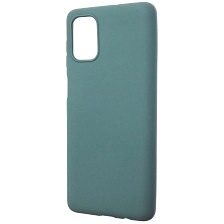 Чехол накладка GPS для SAMSUNG Galaxy M51 (SM-515), силикон, матовый, цвет сизый Чехол накладка GPS для SAMSUNG Galaxy M51 (SM-515), силикон, матовый, цвет сизый