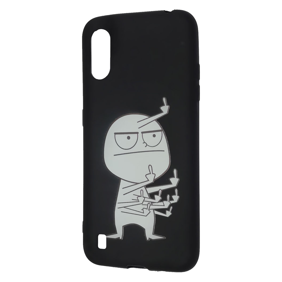 Чехол накладка imcase для SAMSUNG Galaxy A01 (SM-A015F), силикон, рисунок Человечек Чехол накладка imcase для SAMSUNG Galaxy A01 (SM-A015F), силикон, рисунок Человечек