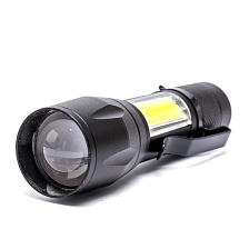 Фонарь ручной светодиодный XPE-513, металлический, цвет черный Фонарь ручной светодиодный XPE-513, металлический, цвет черный