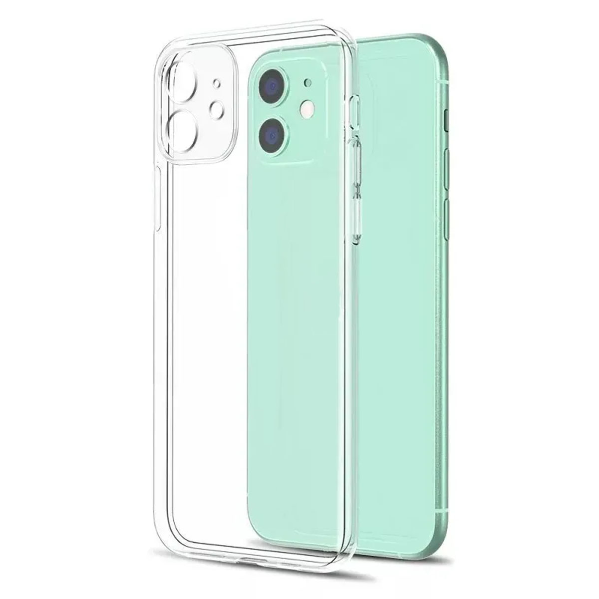 Чехол накладка IND28 для APPLE iPhone 11, защита камеры, силикон, цвет прозрачный