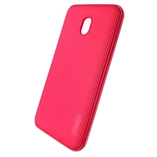 Чехол накладка для XIAOMI Redmi 8A, силикон, полоски, цвет малиновый. Чехол накладка для XIAOMI Redmi 8A, силикон, полоски, цвет малиновый.
