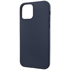 Чехол накладка GPS для APPLE iPhone 12 (6.1"), iPhone 12 Pro (6.1"), силикон, матовый, цвет синий кобальт Чехол накладка GPS для APPLE iPhone 12 (6.1"), iPhone 12 Pro (6.1"), силикон, матовый, цвет синий кобальт