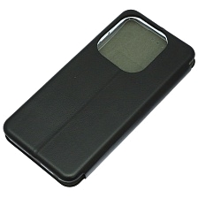 Чехол книжка STYLISH для TECNO Spark 20, Spark 20C, экокожа, визитница, цвет черный Чехол книжка STYLISH для TECNO Spark 20, Spark 20C, экокожа, визитница, цвет черный