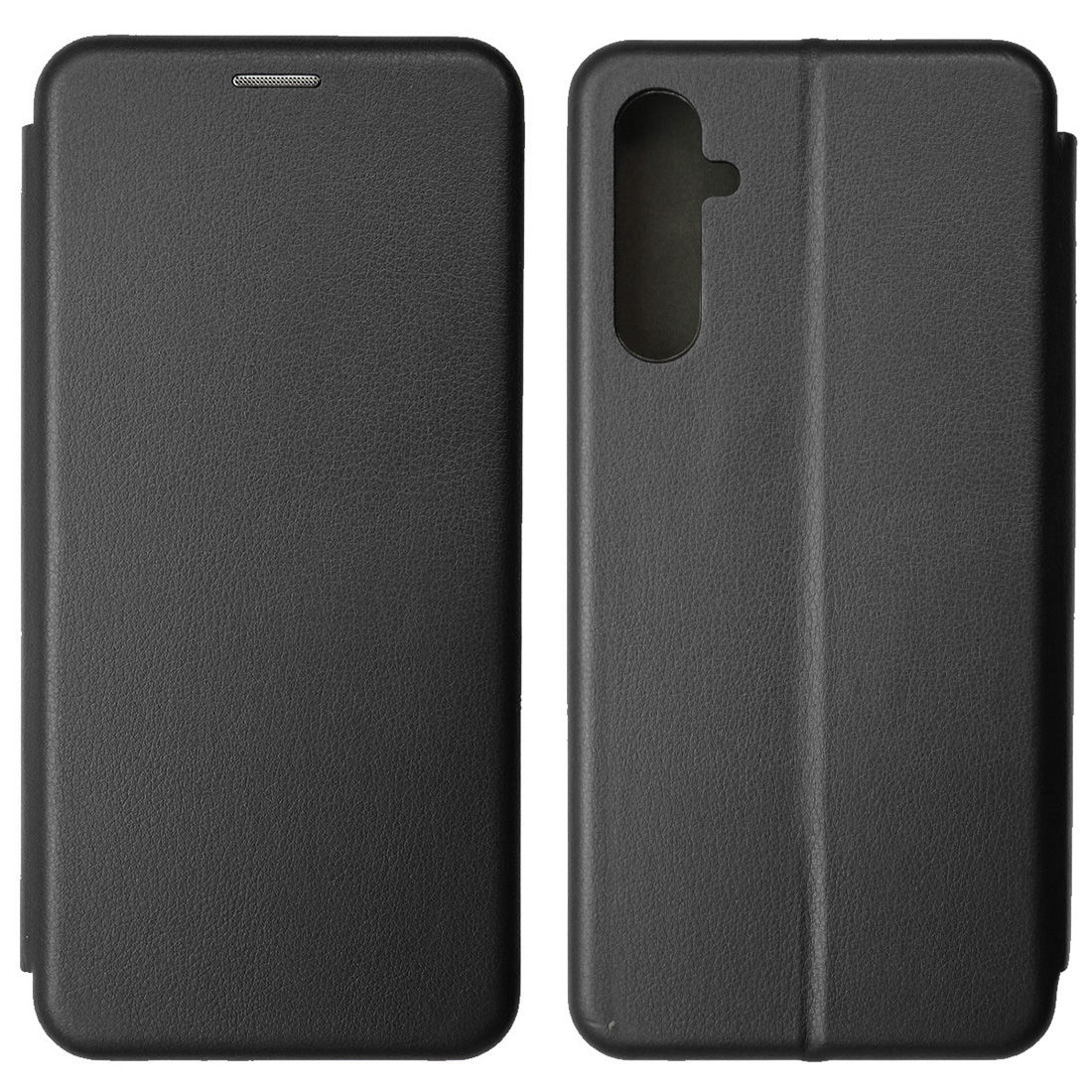 Чехол книжка STYLISH для SAMSUNG Galaxy A05s, экокожа, визитница, цвет черный