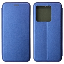 Чехол книжка STYLISH для INFINIX NOTE 30 Pro, экокожа, визитница, цвет синий Чехол книжка STYLISH для INFINIX NOTE 30 Pro, экокожа, визитница, цвет синий