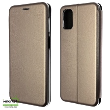 Чехол книжка STYLISH для SAMSUNG Galaxy M51 (SM-M515), экокожа, визитница, цвет розовое золото Чехол книжка STYLISH для SAMSUNG Galaxy M51 (SM-M515), экокожа, визитница, цвет розовое золото